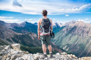 mountain hiker